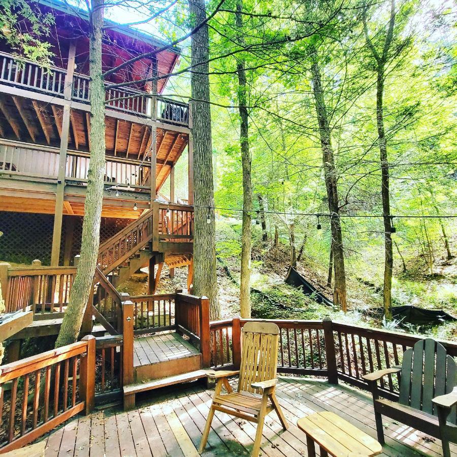 Luxury Cabin With Waterview And Privacy, Hiking Blue Ridge Exterior foto
